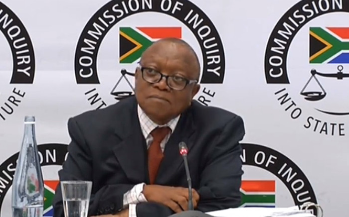 FILE: A screengrab of Transnet board chair Popo Molefe appearing at the Zondo Commission on 7 May 2019. Picture: YouTube