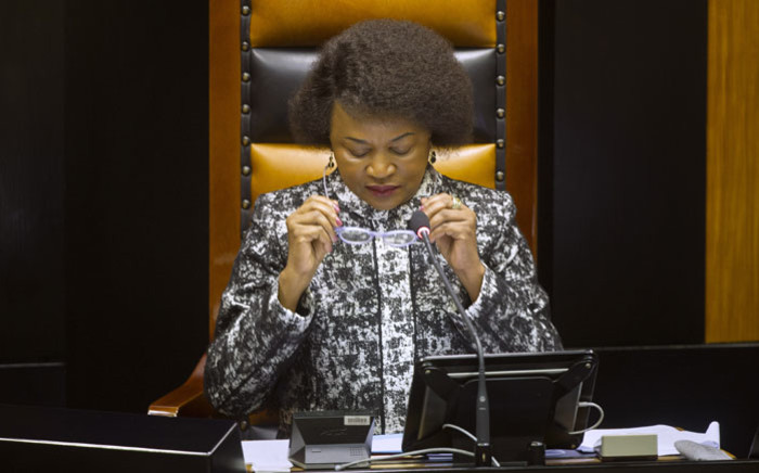 FILE: National Assembly Speaker Baleka Mbete. Picture: AFP