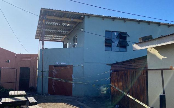 The Enyobeni tavern in Scenery Park, East London where 21 people died during an event on 25 June 2022. Picture: Nhlanhla Mabaso/Eyewitness News