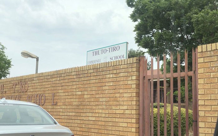 The Thuto-Tiro Comprehensive School in Sebokeng, near Vanderbijlpark in Gauteng. Picture: @Lesufi/Twitter