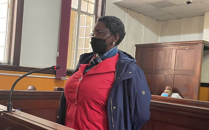 Former Social development minister Bathabile Dlamini at the Johannesburg Magistrates Court on Wednesday, 9 March 2022. Picture: Masechaba Sefularo/Eyewitness News.