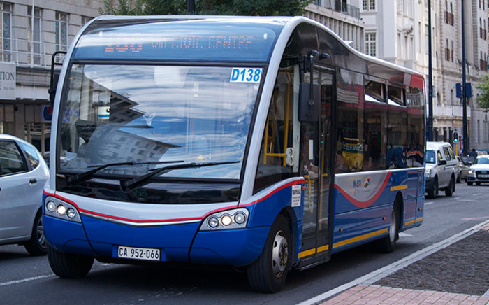 FILE: My Citi bus in Cape Town CBD. 