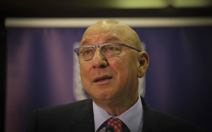 FILE: Trevor Manuel delivering the keynote address at the Archbishop Thabo Makgoba Trust Public Lecture hosted by the University of the Western Cape on 16 May 2018. Picture: Cindy Archillies/EWN.