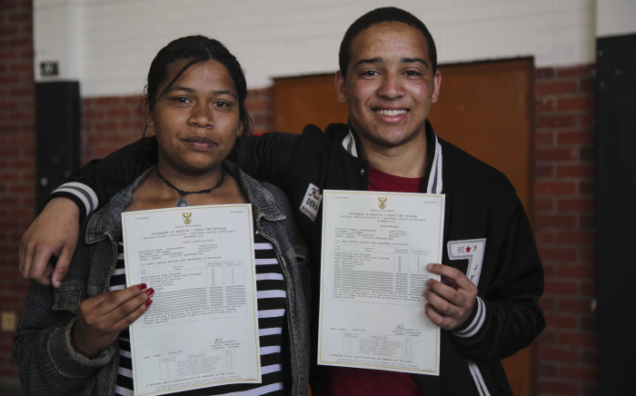 FILE: Two Matriculants from Modderdam High School in Bonteheuwel. Picture: Cindy Archillies/EWN.