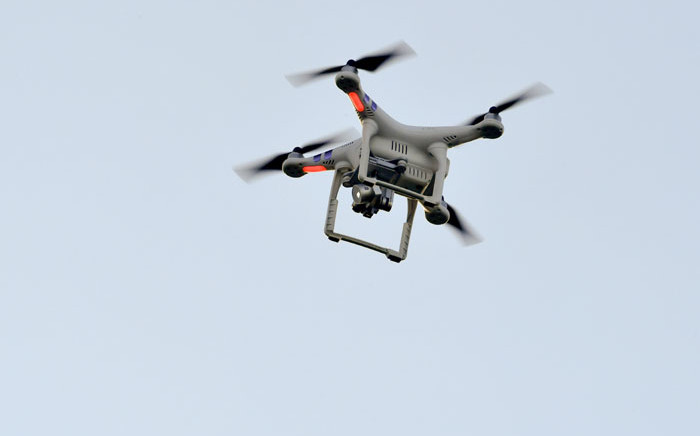A file image of a drone. Picture: AFP