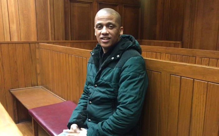 Mortimer Saunders, who confessed to the murder and rape of Courtney Pieters, is seen in the Western Cape High Court on 17 October 2018. Picture: Lauren Isaacs/EWN