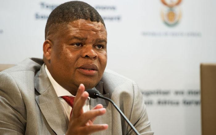 Minister of State Security David Mahlobo. Picture: GCIS