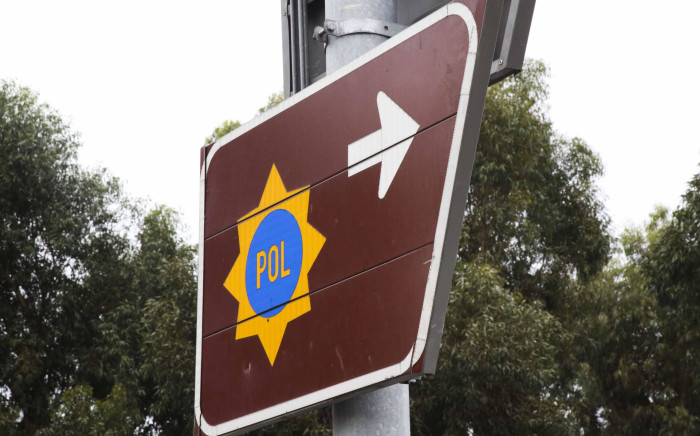 FILE: Police station sign. Picture: EWN