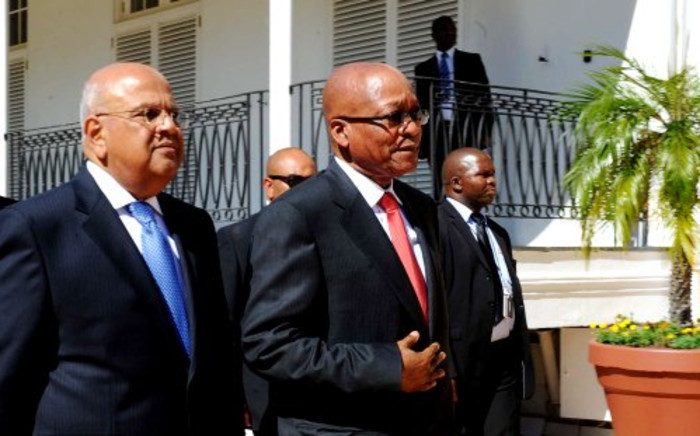FILE: Finance Minister Pravin Gordhan and President Jacob Zuma. Picture: GCIS.