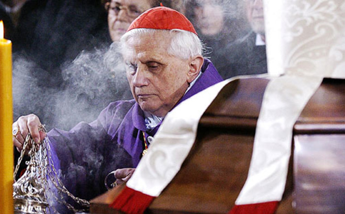 FILE:  Pope Emeritus Benedict. Picture: AFP.