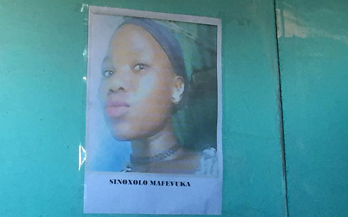 Sinoxolo Mafevuka body was discovered in a communal toilet in Khayelitsha. Picture; Monique Mortlock/EWN.