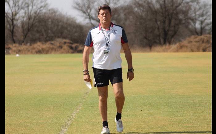 FILE: Luc Eymael during his time with Free State Stars. Picture: @FreeStateStars/Twitter.