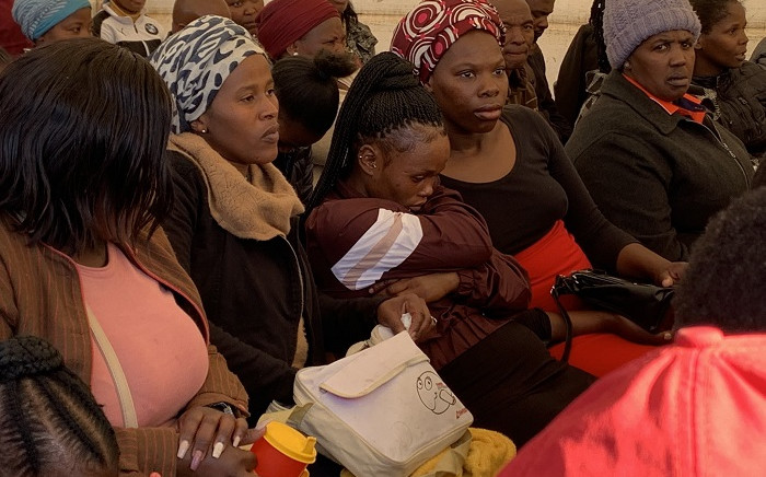 A memorial service for the 16 victims of the Nomzamo tavern attack is under way in Nomzamo Park, Soweto, on Thursday, 14 July 2022. Picture: Masechaba Sefularo/Eyewitness News. 