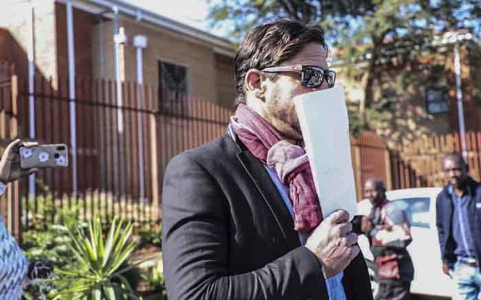 FILE: Adam Catzavelos leaves the Randburg Magistrates Court after his first appearance on 28 May 2019. Picture: Abigail Javier/EWN