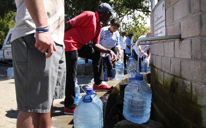 FILE: Cape Town residents collect 25 litres of water at the Newlands springs in Cape Town. Picture: Bertram Malgas/EWN