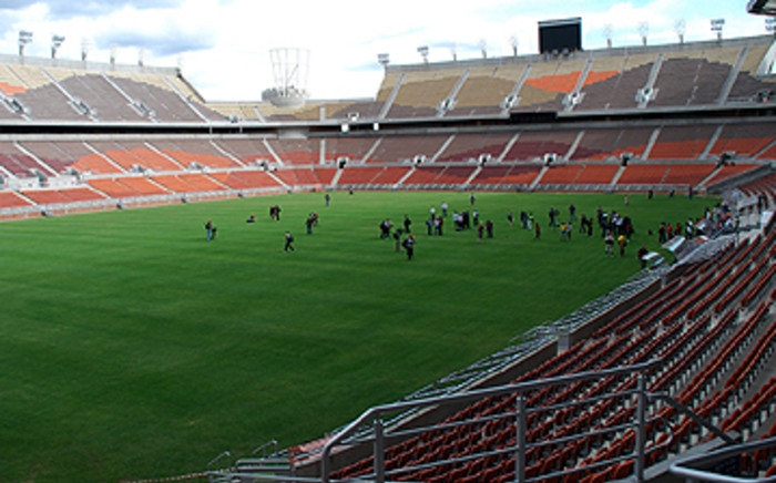 The Mbombela Stadium in Nelspruit, Mpumalanga.