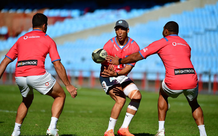 Bulls players warm-up before a match. Picture: @BlueBullsRugby/Twitter