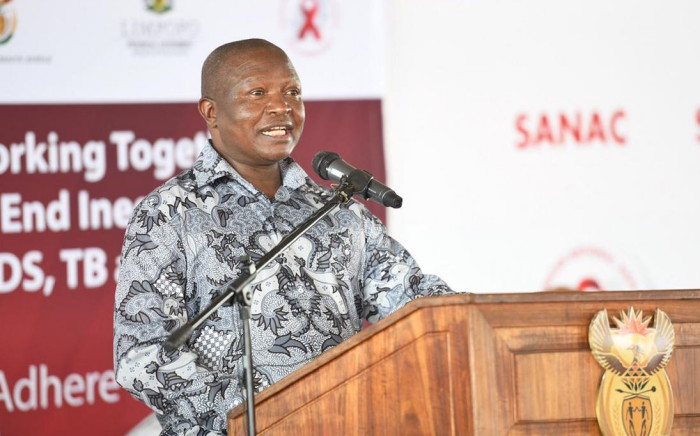 Deputy President David Mabuza at the commemoration of World Aids Day held at Saselamani Stadium in Xikundu Village, Limpopo Province. Picture: Presidency