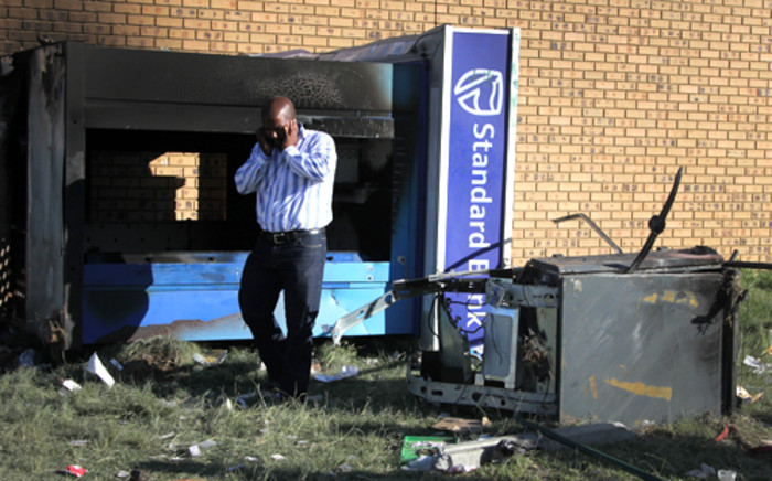 Aftermath of the violent protests in Sasolburg on 21 January 2013. Picture: Sebabatso Mosamo/EWN