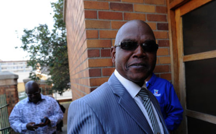 Richard Mdluli outside court 30 April, 2012. Picture: Sapa
