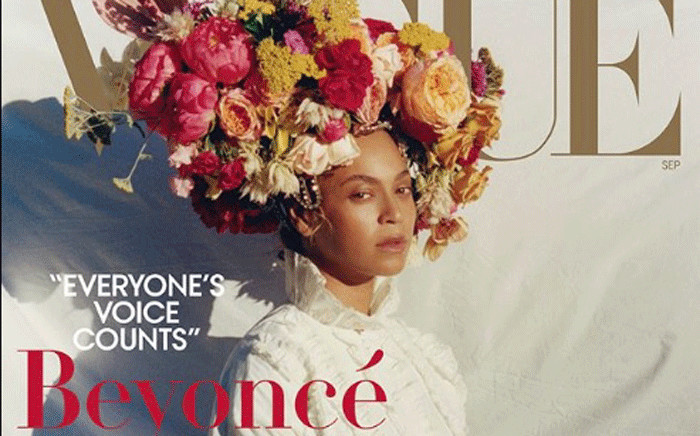 A screengrab September issue of 'Vogue' magazine featuring Beyoncé . Picture: @beyonce/Instagram

