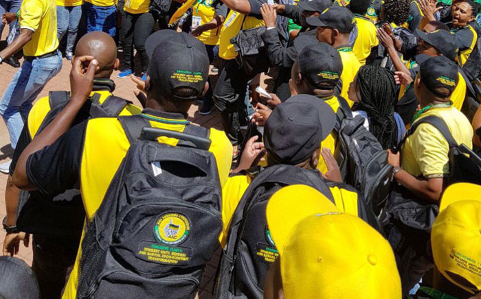 ANC delegates arrive at Nasrec, Soweto for the party's national conference on 16 December 2017. Picture: @MYANC/Twitter