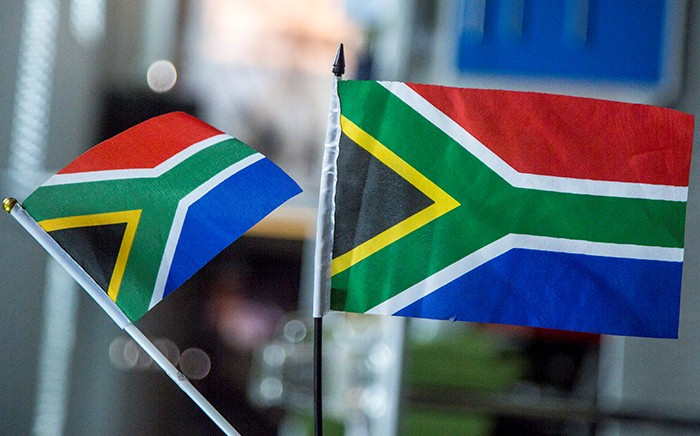 South African flag. Picture: Thomas Holder/EWN.