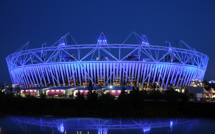 London’s Olympic Stadium. Picture: AFP