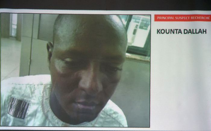 An undated picture of Kounta Dallah, major suspect of the March 16 attack in Grand Bassam, where 19 people were killed, is seen during a press conference on 22 March, 2016 in Abidjan. Picture: AFP.