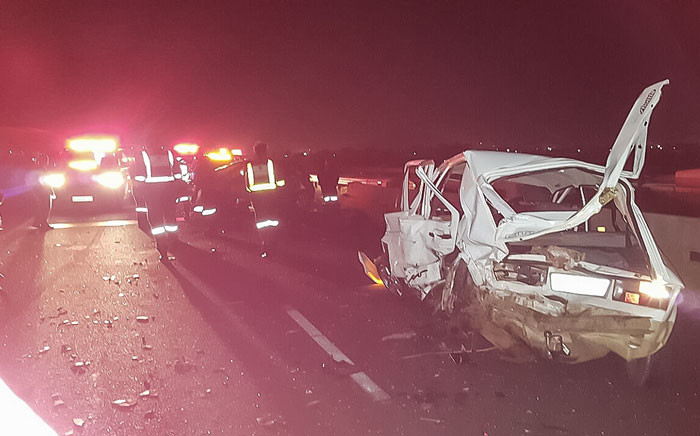 Netcare911 paramedics the fire services arrived at the scene and found the wreckages spread over a large area and the roadway littered with accident debris. Picture: Netcare911