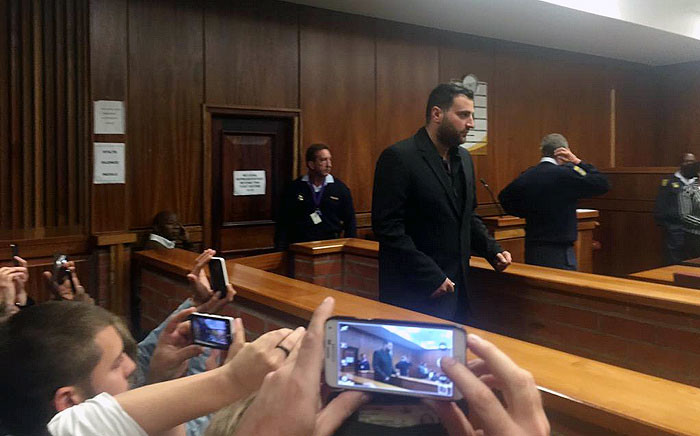 FILE: Christopher Panayiotou in the Port Elizabeth Magistrates Court. Picture: Siyabonga Sesant/EWN