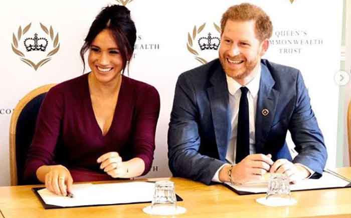 FILE: Meghan Markle (left) and Prince Harry. Picture: Instagram/sussexroyal