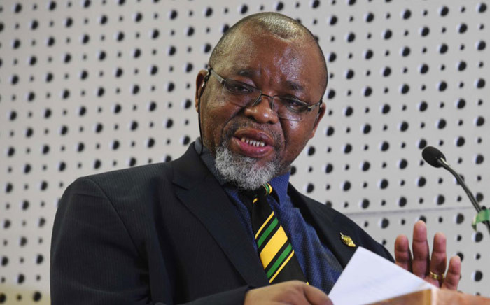 FILE: Mineral Resources Minister Gwede Mantashe. Picture: @GCISMedia/Twitter.