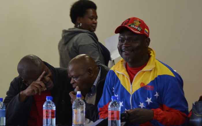 FILE: Cosatu first deputy president Mike Shingange at the SACP’s 98th anniversary celebrations in Ermelo on 4 August 2019. Picture: Twitter/@SACP1921
