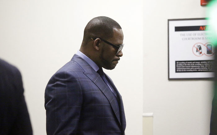FILE: In this file photo taken on 6 March 2019, music artist R. Kelly arrives at the Circuit Court of Cook County, Domestic Relations Division in Chicago, Illinois. Picture: JOSHUA LOTT/AFP