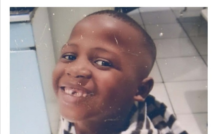 Khaya Magadla fell into an open manhole while playing with friends .in Dlamini, Soweto, on 12 June 2022.. Picture: Supplied.
