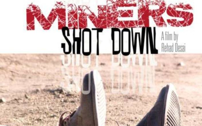 Poster for the multi-award winning documentary, 'Miners Shot Down'. Picture: Facebook
