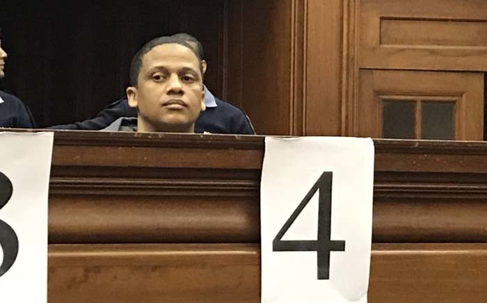 FILE: Mortimer Saunders in the dock at the Western Cape High Court on Monday morning 28 May 2018. Picture: Lauren Isaacs/EWN