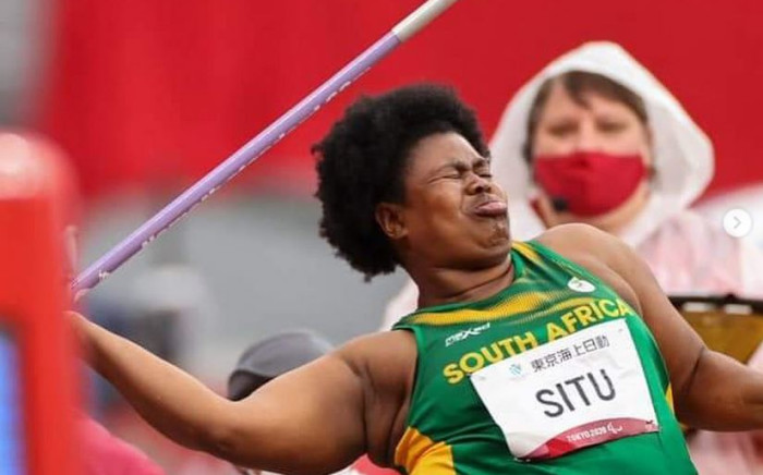 South African Paralympic and World Championship gold medallist Ntombizanele (Zanele) Situ. Picture: Instagram/za.nele57.