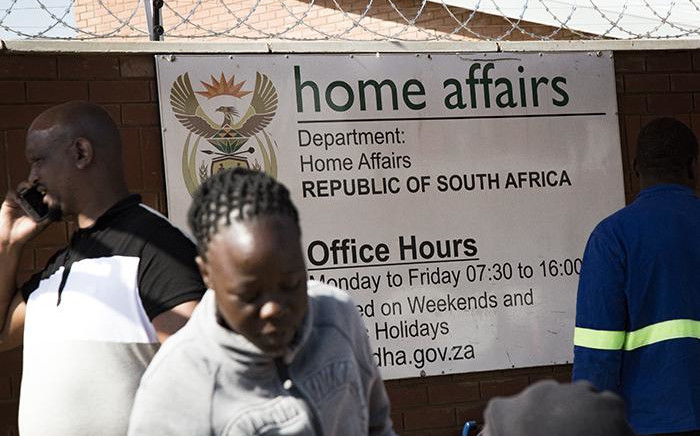 FILE: Department of Home Affairs. Picture: Sethembiso Zulu/Eyewitness News