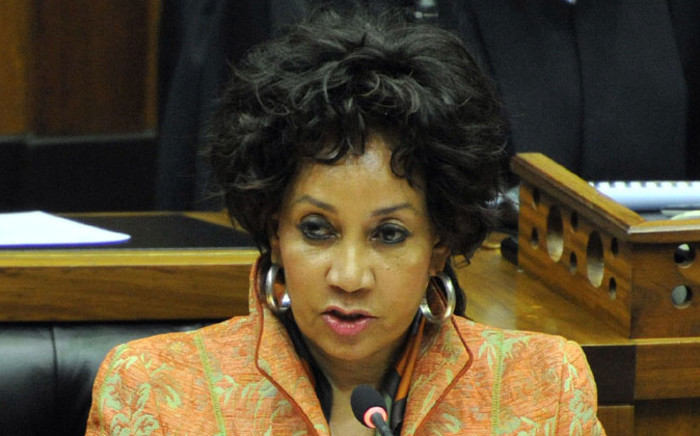 The ANC's Lindiwe Sisulu. Picture: GCIS. 