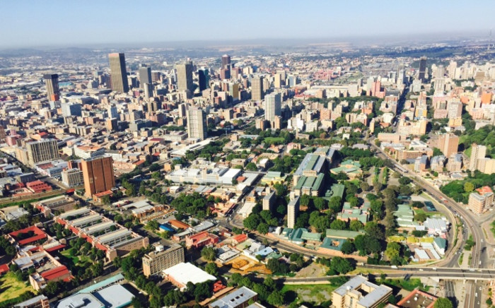 The Johannesburg skyline. Picture: Aki Anastasiou.