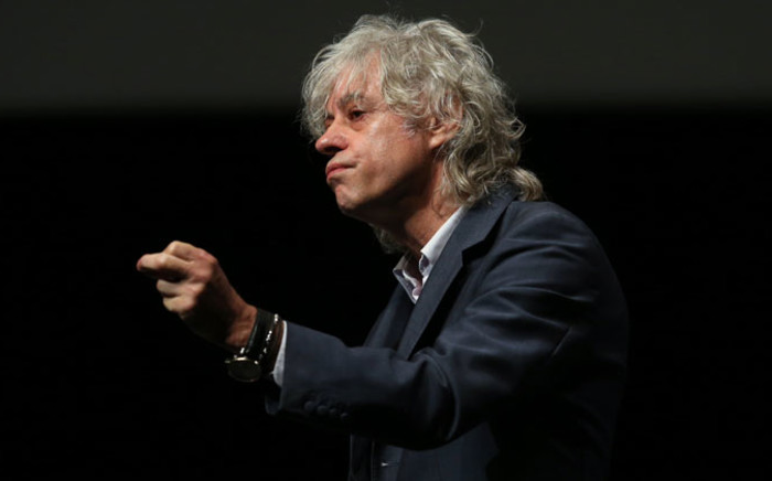 Irish singer-songwriter and activist Sir Bob Geldof: Picture: EPA.