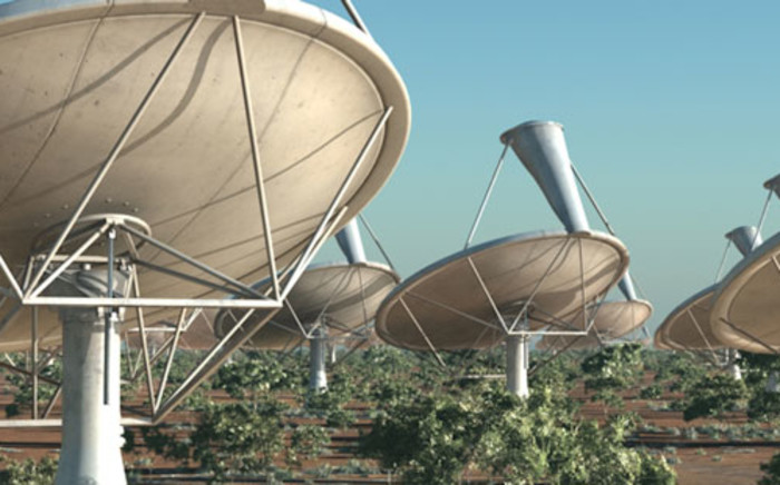 An artists impression of SKA dishes, close up. Picture: www.ska.ac.za.