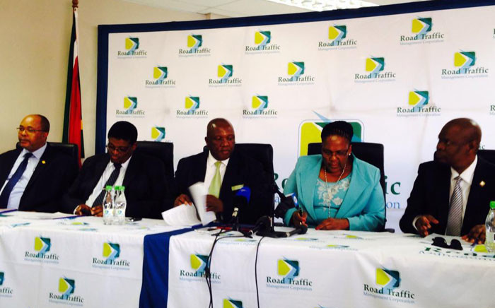 Transport Minister Dipuo Peters releasing the Easter road fatalities for 2015. Picture: Masego Rahlaga/EWN.