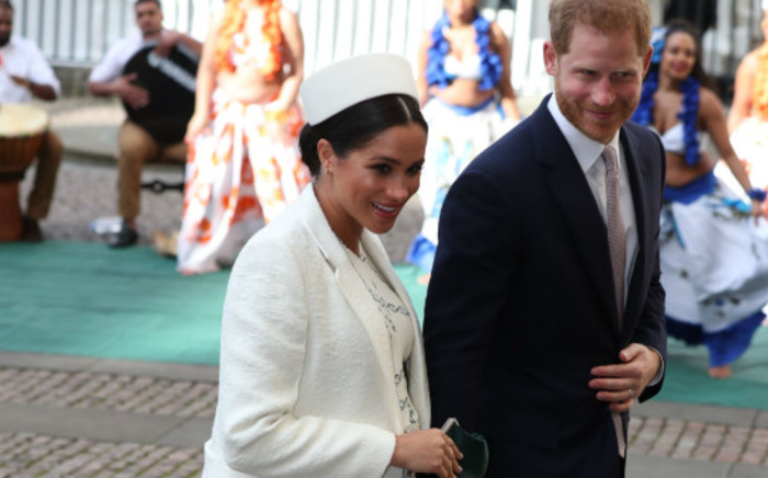 FILE: Duke and Duchess of Sussex Meghan and Prince Harry. Picture: Twitter/@kensingtonroyal.
