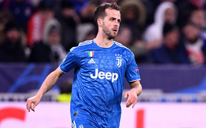 FILE: Juventus midfielder Miralem Pjanic plays the ball during the UEFA Champions League round of 16 first-leg football match between Lyon and Juventus at the Parc Olympique Lyonnais stadium in Decines-Charpieu, central-eastern France, on 26 February 2020. Picture: AFP