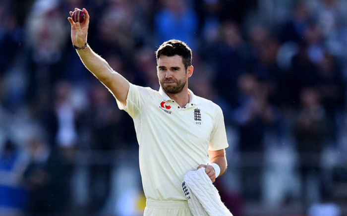 England bowler James Anderson. Picture: @jimmy9/Twitter