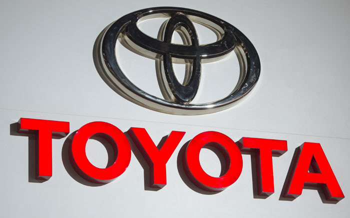 The Toyota logo. Picture: AFP