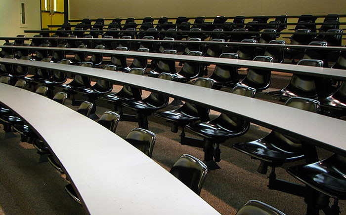 A university lecture hall. Picture: Freeimages.